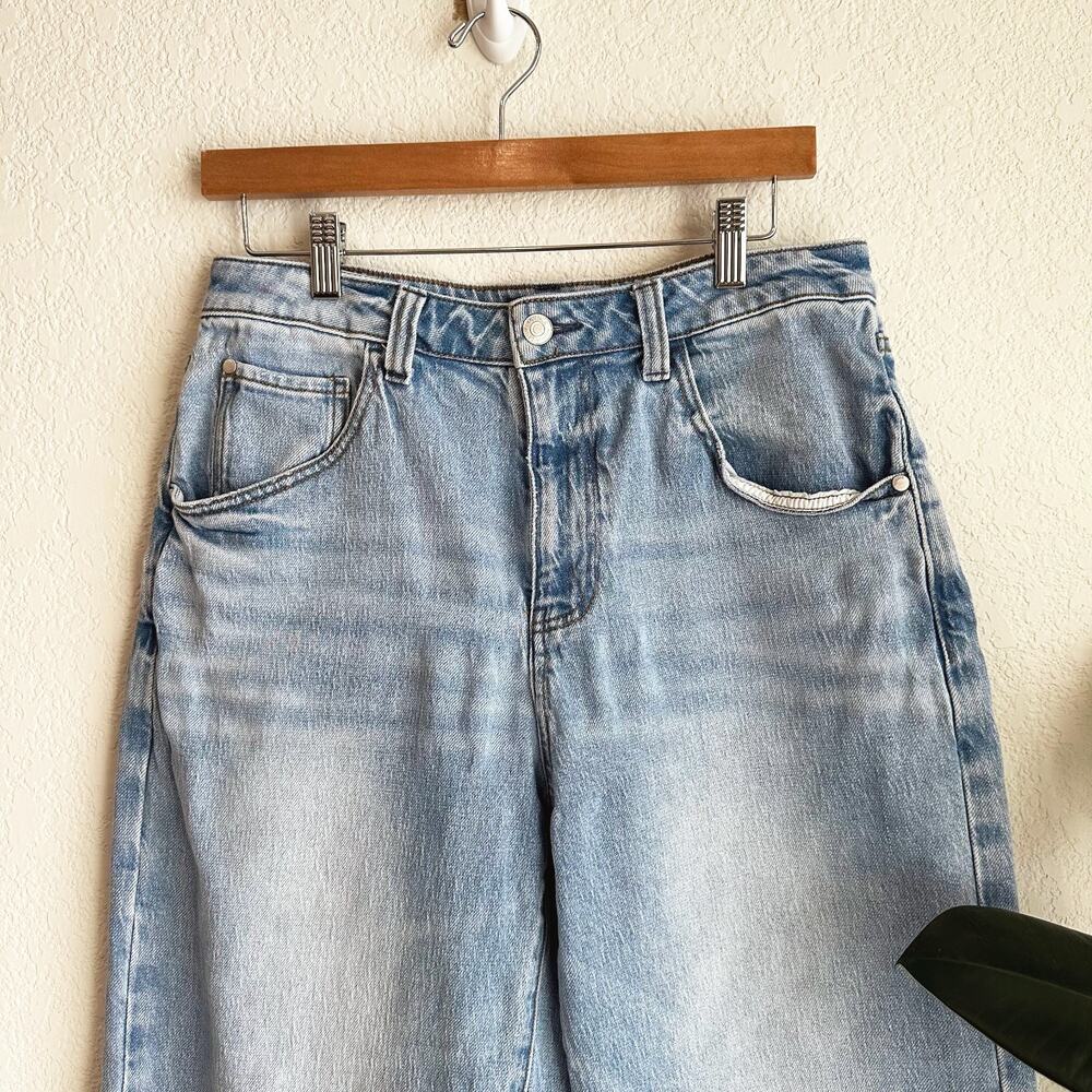 Quince Light Blue Straight Leg Women’s Jeans - Picture 2 of 10